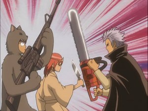 Gintama Season 1 (Eps 50-99) | E68 - Como una casa embrujada, la vida está llena de horrores