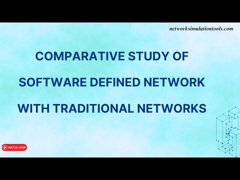Comparative Study of Software Defined Network With Traditional Networks
