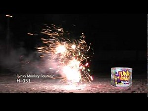 Phantom Fireworks - Funky Monkey Fountain