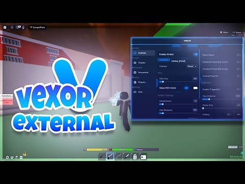 Showcasing The Best FREE Roblox External.. | Vexor External