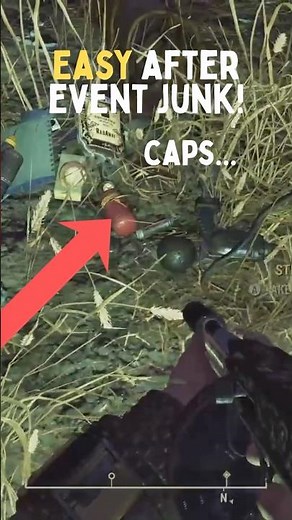 How to get FREE JUNK after Events in Fallout 76 🤯 #fallout76 #shorts #gaming