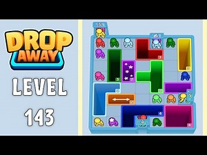 Drop Away level 143 gameplay solution