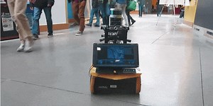 Robots Are Learning How to Move Through a Crowd