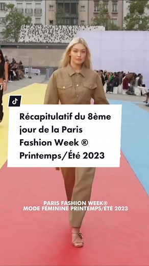 Paris Fashion Week sur TikTok