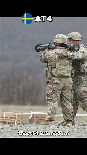 RPG-7 vs AT4 — Classic vs Modern Rocket Launcher 🔥 #militarytech #military #weaponsshorts #army