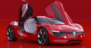 Renault gives sneak peek of sporty DeZir electric concept car