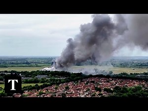 Bicester Fire: Three Dead In Huge Blaze At Former RAF Base