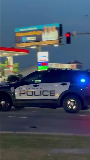 Little Rock Police Department responding code 3 #arkansas #cops #police #lilhats