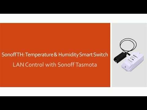 Configure Sonoff Tasmota and Domoticz to display TH Sensor Data