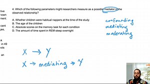 Andrew from Frameshift MCAT discusses mediating variables
