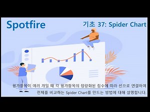 Spotfire 기초 37 Spider Chart
