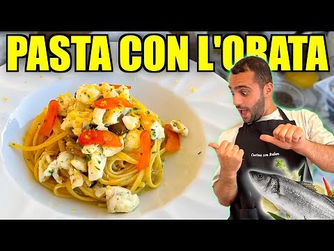 PASTA CON ORATA IN BIANCO😋