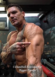 1.6M views · 23K reactions | Improve your Tricep Gains with these 5 dumbbell exercises #workout | Ross Dickerson | Facebook