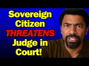 Sovereign Citizen Tries To Intimidate Judge, Instantly Regrets It