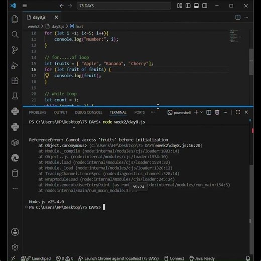 can i become a web + ai developer in 75 days?week 2 day 8#coding#shorts#ai#webdeveloper#challenge