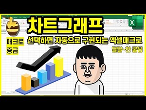 VBA차트그래프 [선택하면 자동으로 구현되는 차트매크로] : 엑셀동영상강의
