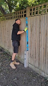 16K views · 2.1K reactions | Reinforce your leaning or rotten wooden fence post with a concrete repair spur  #fyp #foryou #foryoupage #trade #diy #fence #post #repair #garden #reels #contentcreator #landscaper #surrey #uk | RKS Landscapes | Facebook