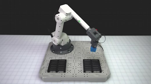 Explore the fundamentals of robotic arms and industrial automation this #CTEMonth! 💪🤖 The Introduction to the 6-Axis Arm STEM Lab for the VEX CTE Workcell walks your students through controlling the robotic arm and coding it to perform precise movements through fun, hands-on activities! Get started here: https://buff.ly/4b4a9Vt | VEX Robotics