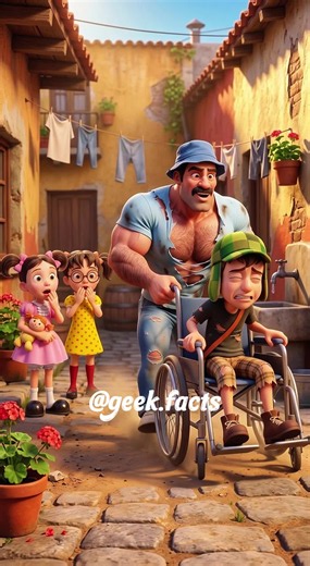 They fit the ring onto the Chavo
