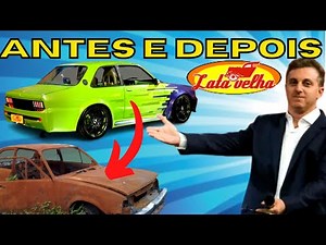 7 CARROS DO LATA VELHA LUCIANO HUCK ANTES E DEPOIS !CARROS!