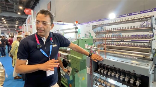 Introducing our High-Speed Knit Braid Machine – the ultimate solution for textile manufacturers & business owners!