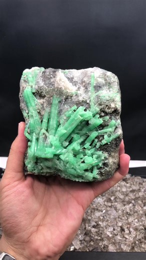 Incredible Specimens Of Natural Emerald 🔮🤩💎 Weight: 1324 Grams #emerald #specimen #crystalshop #crystals #gemstones