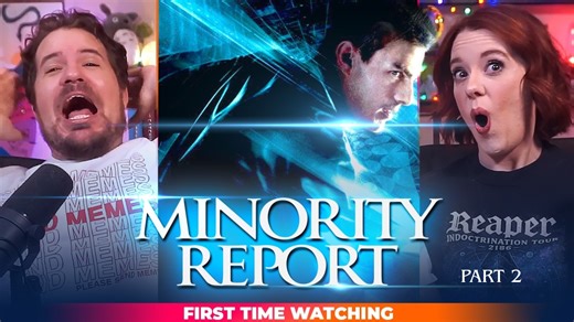 Minority Report first time watching reaction part 2