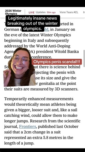 ALLEGED PEN1S INJECTION SCANDAL at the #winterolympics #skijump | Olympics