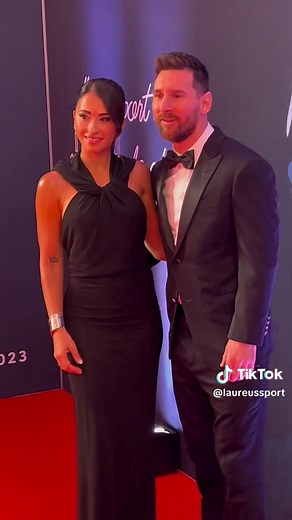 Lionel Messi Arrives at Laureus World Sport Awards