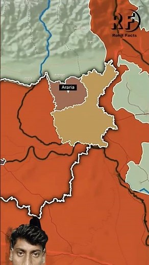 Map of Bihar | बिहार का नक्शा | All Divisions and Districts of Bihar #facts @Rohitfacts65