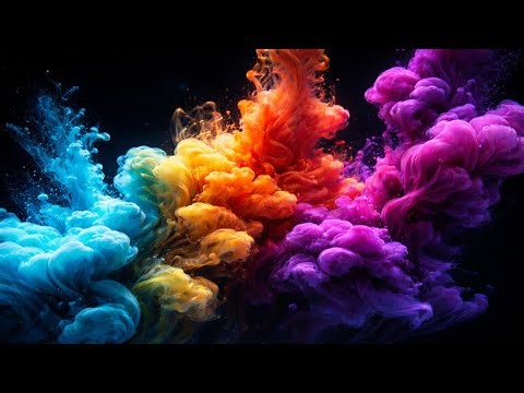 Hypnotic Ink Plumes 🌊 | 3 Minutes of Mesmerizing Underwater Motion + Ambient Music