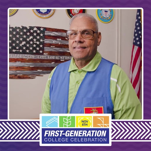 Today we #CelebrateFirstGen with Jamil Khan, who earned his MBA in May and lives in Janesville. Jamil grew up in Pakistan and later became a U.S. citizen and served in the U.S. Marines. “It’s an honor to be first-gen. You’re setting up a leadership role for the rest of the family to follow. UW-Whitewater allowed me to polish my skill-set that I had before. I have four master’s degrees — but the MBA from UWW tops them all! Because of my background from the U.S. Marine Corps — I served from Vietna