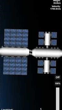 This is how i built my first ISS in Space Flight Simulator