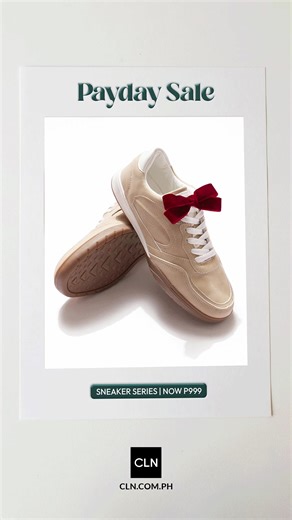 Payday runs made easy with warm neutrals. Only P999 at CLN.COM.PH | CLN