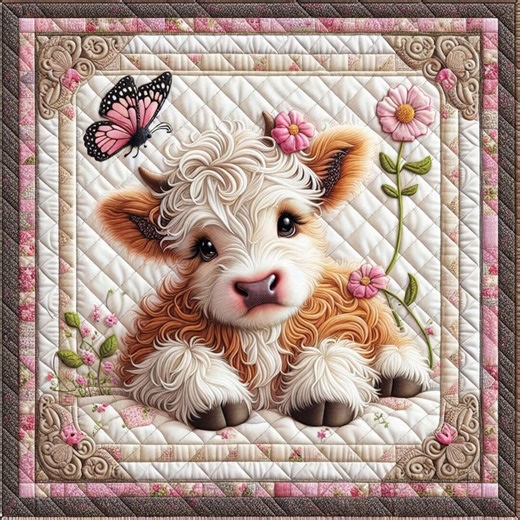 Quilt Fabric Panels – Butterfly Kisses Sewing Art - Etsy