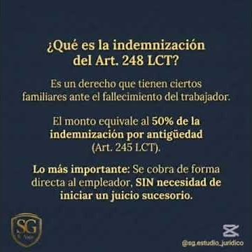 Indemnización por muerte del trabajador
