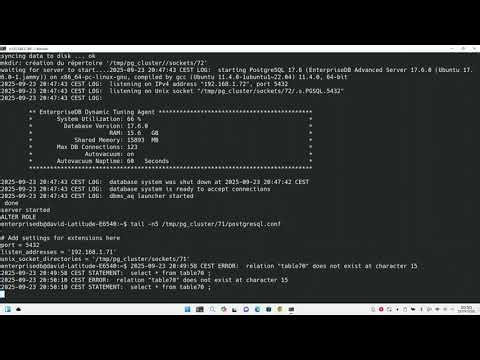 Plusieurs Clusters PostgreSQL Sur Un Meme Serveur en IPV4 et IPV6