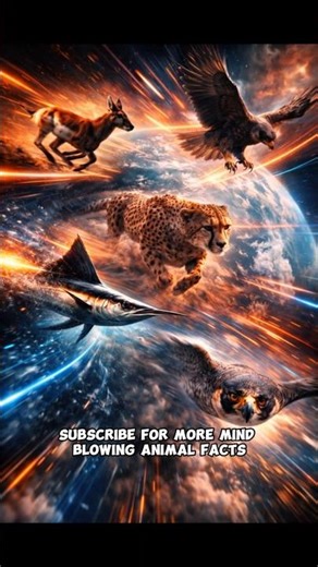 FASTEST Creatures Ever Recorded - You Won't Believe #1 🤯