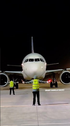 How to Park an Airplane — Man Marshalling Explained | Aircraft Ground Crew Guide!