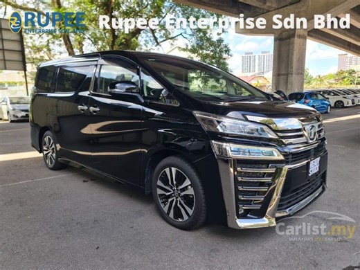 Recon 2019 Toyota Vellfire 2.5 ZG DIM BSM POWER DOOR POWER BOOT REAR CAMERA LOCAL AP UNREG - Carlist.my