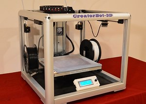 CreatorBot 3D Printer Built For Large Commercial 3D Printing (video)