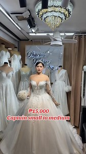 ✨ ONHAND WEDDING GOWN ✨ First come, first serve 💕 Limited piece only — ready to wear! | Zharie’s Fashion Boutique