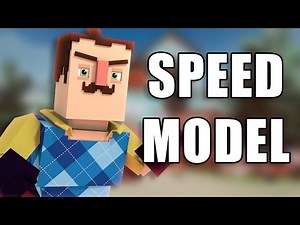 HELLO NEIGHBOR! | Speed Model | (For The Atlantic Craft)