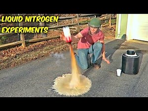 5 Liquid Nitrogen Experiments - Compilation