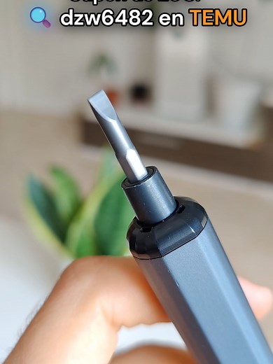 Destornillador Eléctrico Temu: Accesorios y Descuento