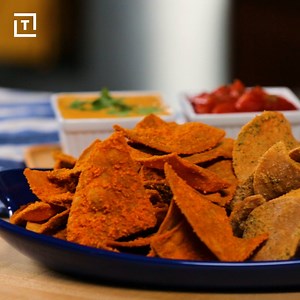 Make your favorite nacho cheese chips at home with this recipe. Pin it for later >> thrl.st/2ASMnL9 | Thrillist Food and Drink