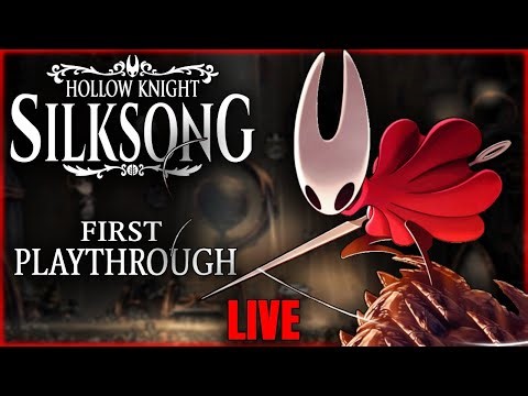 First Time Playing Hollow Knight Silksong... Skill Issue🔴 #gaming #silksong