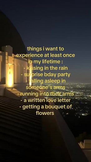 Things to Experience: Love, Romance & Special Moments