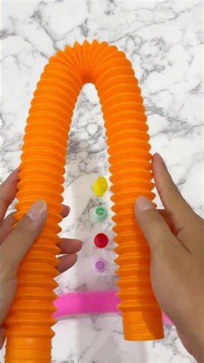 Relaxing Pop Style Play 🌈✨ Soothing ASMR Creation #poptubesounds #satisfying