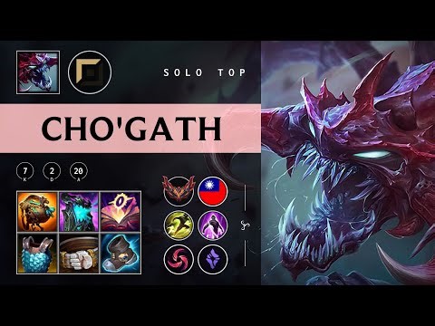 Cho'Gath Top vs Jayce - TW Grandmaster Patch 25.24